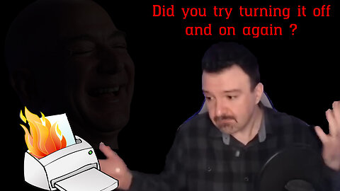 Amazon and Big Printer Are Confirmed Detractors Because DSP Refused To Restart His PC