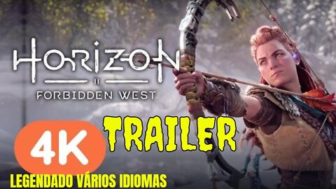 Horizon Forbidden West - Trailer Original filmes de video game Legendado em vários Idiomas