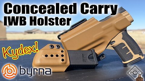 Byrna SD Launcher Holster by Shadow Defensive | Kydex IWB Holster