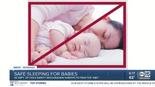 Safe sleeping for babies
