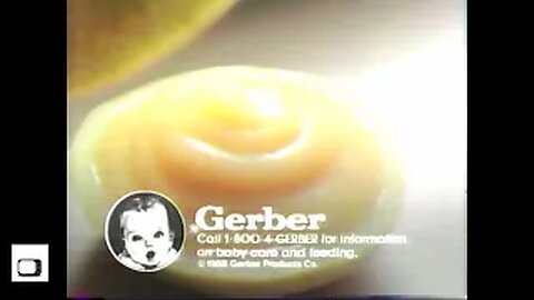 Gerber Baby Food Commercial (1989)