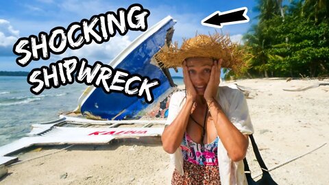 SHIPWRECK!! A reminder of how lucky we are to save our Boat... Ep 276