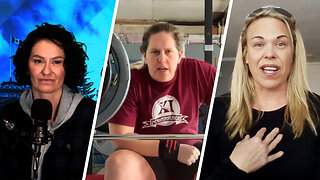Male-born 'female' powerlifter wishes painful death on critic April Hutchinson