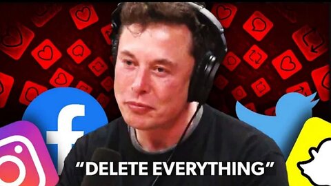 Elon Musk: "DELETE Your Social Media NOW!" - Here's Why!