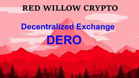 Decentralized Exchange for DERO