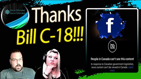 Ep#310 News Media BANNED on facebook c-18 backfires| We're Offended You're Offended Podcast