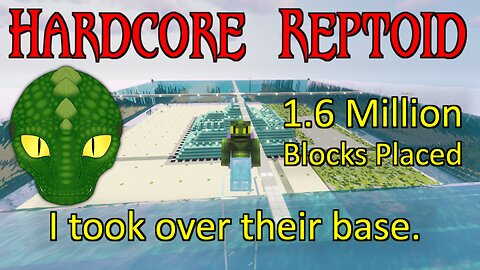 Hardcore Minecraft - 1.6 Million blocks placed! - Guardian base build tour.
