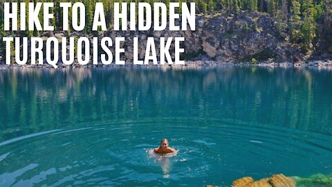 This 1.5 km Hike Near Calgary Leads You To A Hidden Turquoise Swimming Hole