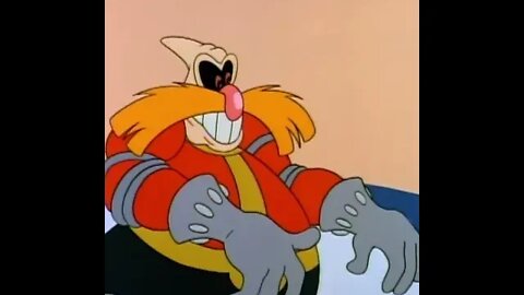That Scene Where Robotnik Literally Becomes Insane With Joy While Creating Scratch