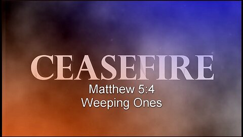 Matthew 5:4 Weeping