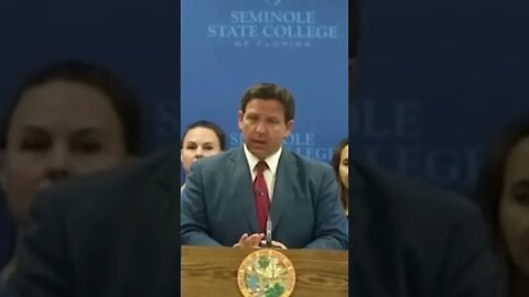 Disney Will NOT Control Its Own Government in the State of Florida - Ron DeSantis