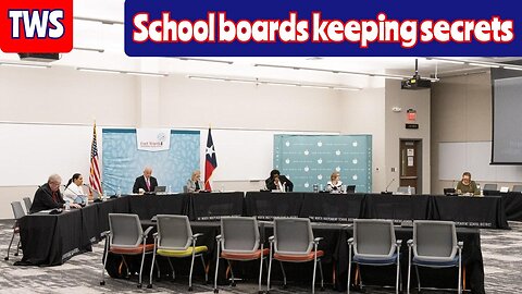 Video Of A School Board Meeting Shows That They Want To Keep Secrets From You