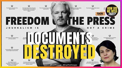 Julian Assange Case: Crown Prosecution Service Destroyed Key Documents | @smaurizi @HowDidWeMissTha