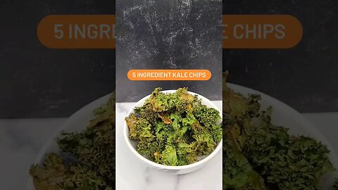 5 ingredient kale chips
