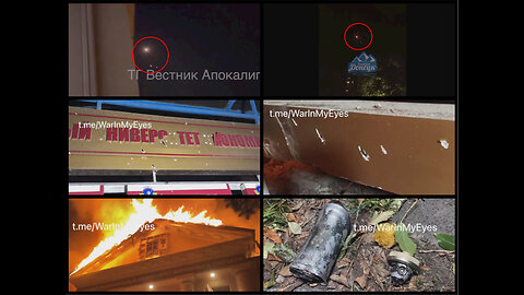 Donetsk 6.8 2023: Ukrainian forces attacked the city with cluster munition