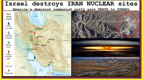 Israel destroys IRAN NUCLEAR sites