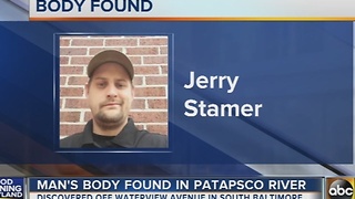 Man's body found in Patapsco River