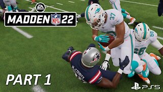 Monday Night Football | Madden 22 Full Season Part 1 | PS5 Gameplay