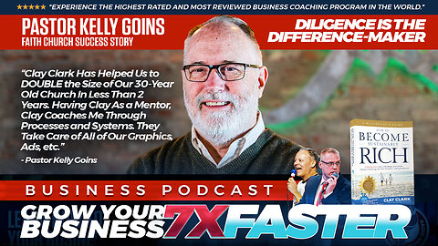 Business | "Clay Clark Has Helped Us to DOUBLE the Size of Our 30-Year Old Church In Less Than 2 Years. Having Clay As a Mentor, Clay Coaches Me Through Processes and Systems. They Take Care of All of Our Graphics, Ads, etc." - Pastor Goins