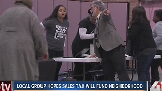 Local group hopes sales tax will fund neighborhood