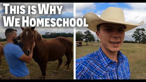 This Is Why We Homeschool | Day On the Ranch with the texas boys
