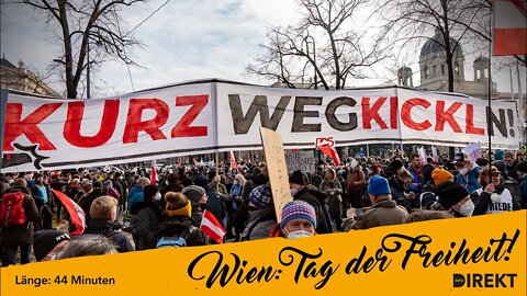 "Tag der Freiheit" in Wien: Schlaue Demonstranten blamieren Innenminister Nehammer