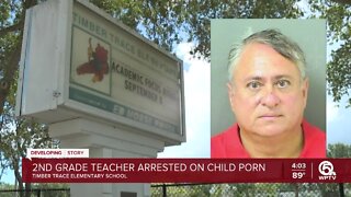 2nd-grade Palm Beach County teacher arrested on child porn charges