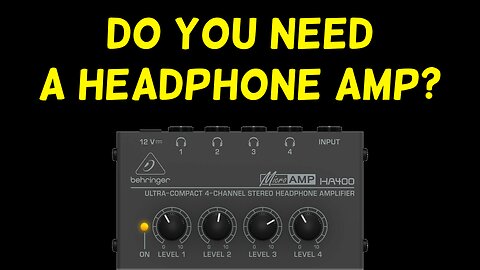 Headphone Amplifiers - Do You Need One for Podcasting?