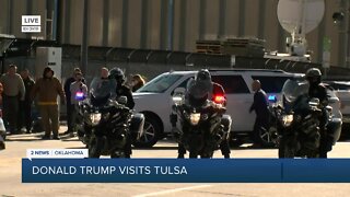 Donald Trump Visits Tulsa