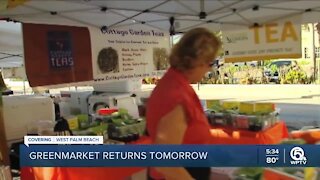 GreenMarket kicks off Saturday in downtown West Palm Beach