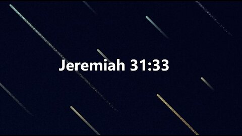 Jeremiah 31:33