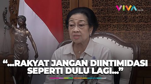 Megawati Tegaskan Rekayasa Hukum Tidak Boleh Terjadi Lagi!
