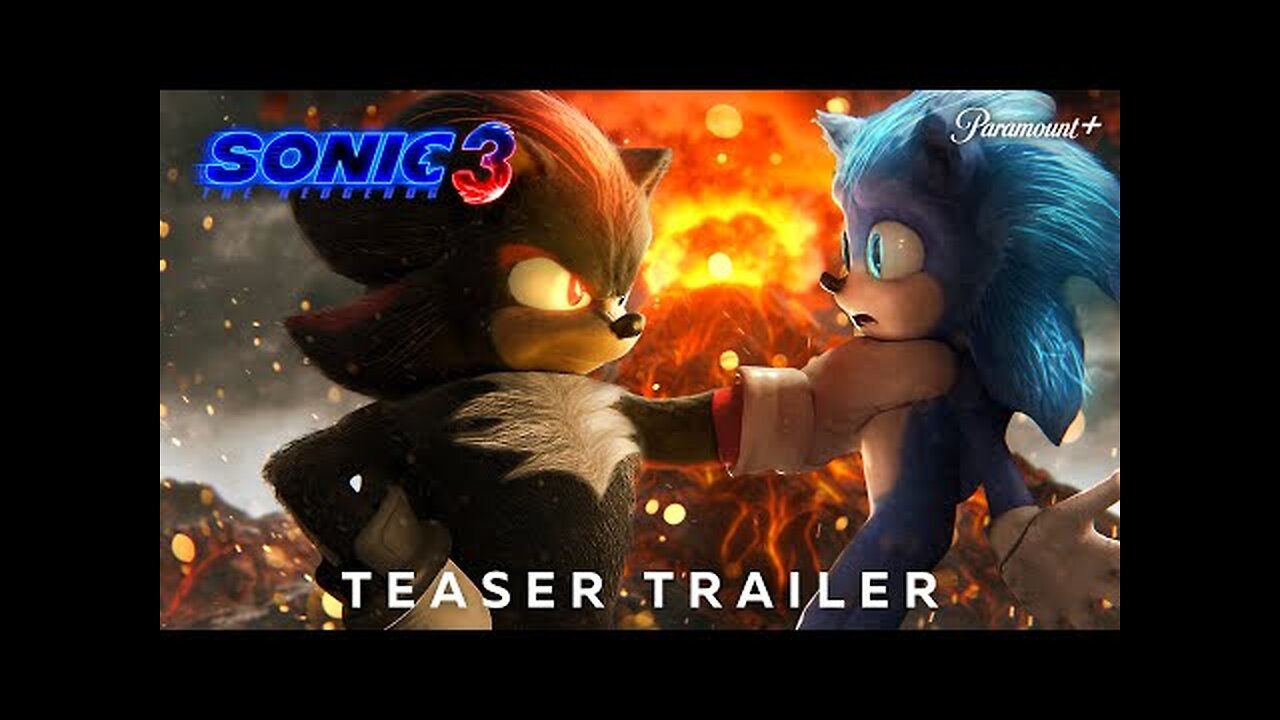 Sonic The Hedgehog 3, Teaser Trailer