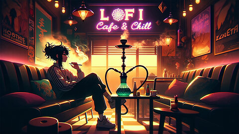 Lofi Hookah Café & Chill ☕ Lofi Hip Hop/Chillhop 📚 lophee hukka kaiphe aur chil