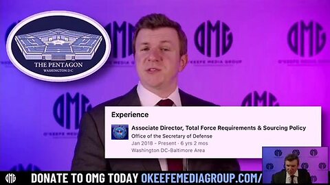 James O'Keefe: INSIDE THE PENTAGON: Secretary of Defense Personnel TELLS ALL