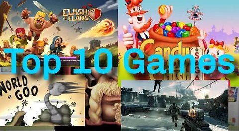 Top 10 Games In The World 😱