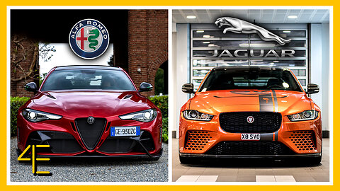 Alfa Romeo Giulia GTAm vs Jaguar XE SV Project 8 | Car Spec Comparison | 4enthusiasts