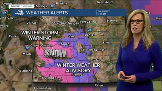 Denver weather forecast for Friday, March 17