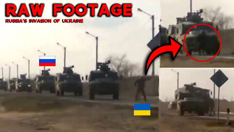 RAW Footage: Russia's Colossal Invasion Of Ukraine