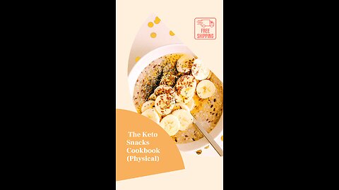 "FREE+Shipping Keto Snacks Cookbook: 78+ Delicious Keto Recipes!"(2023)