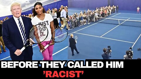 Video Reemerged Of Trump Playing Tennis With Serena Williams