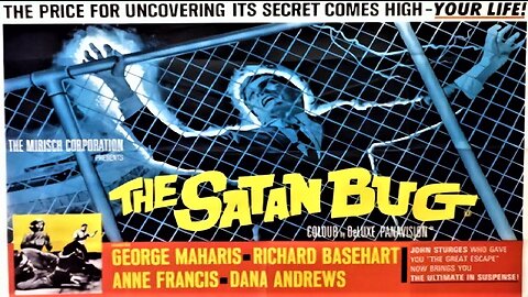 THE SATAN BUG 1965 Man-Made Deadly Virus is Stolen by Terrorists FULL MOVIE in HD & W/S