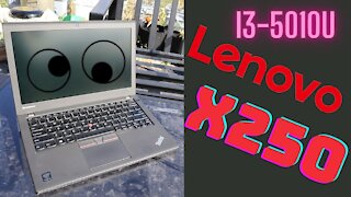 Lenovo x250 i3-5010u review