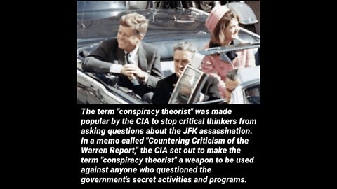 DEEPSTATE CABAL with CIA KILLED JFK (CLONE) - THERE IS A DEEPER REASON..