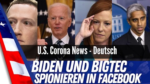 Biden und BigTec spionieren Facebook aus.