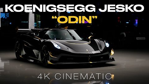 2023 Koenigsegg Jesko Attack "Odin": A Hypercar Woven from Gold and Carbon (4K)