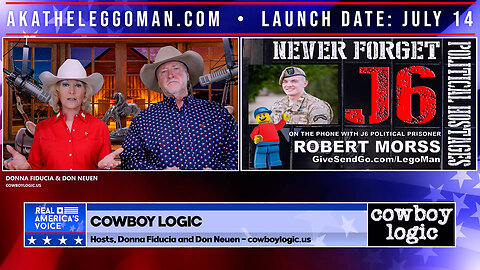 Cowboy Logic - 07/09/23: Robert Morss (J6er / US ARMY Ranger) - The Lego Man"