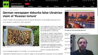 German newspaper debunks false Ukrainian claim of 'Russian torture'