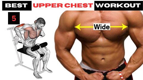 BEST UPPER CHEST WORKOUT | 5 UPPER CHEST WORKOUT | Top Chest Workout | Build A Powerful Upper Chest