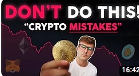 The 5 WORST Crypto Mistakes To Avoid - Don't Lose Money!